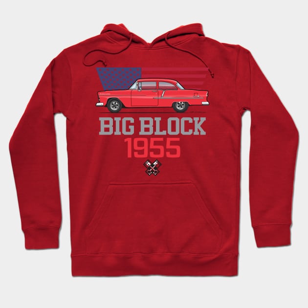 Big Block 3 Hoodie by JRCustoms44